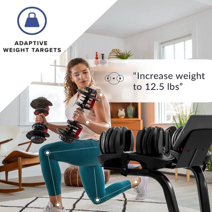 Bowflex SelectTech 552 Dumbbells - Motion Tracking