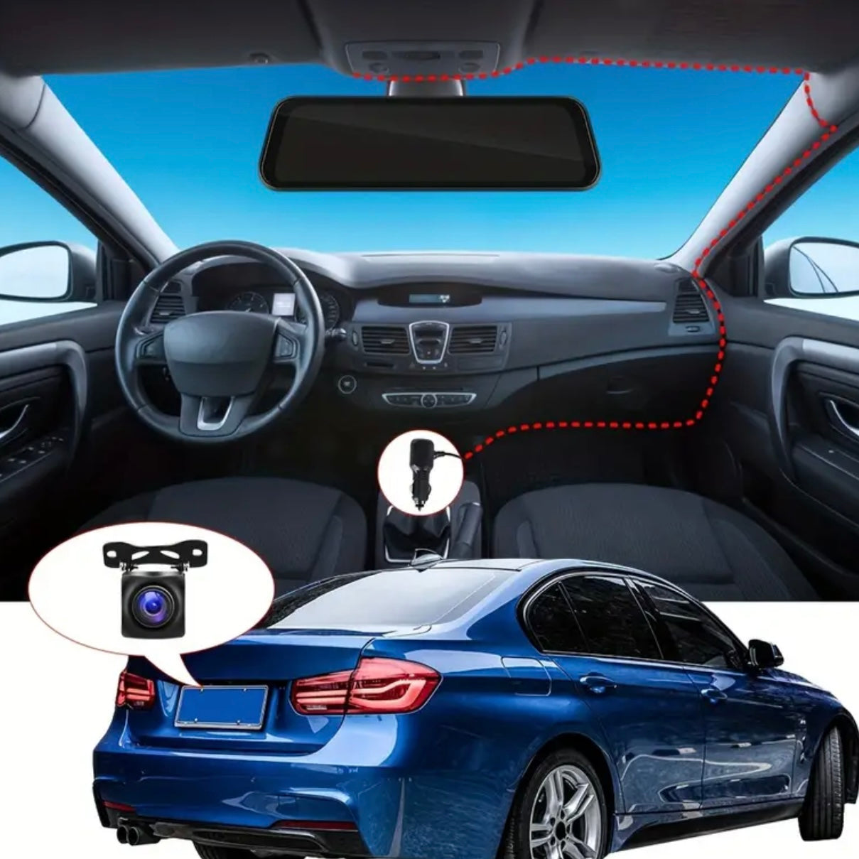 Modern Rearview Mirror
