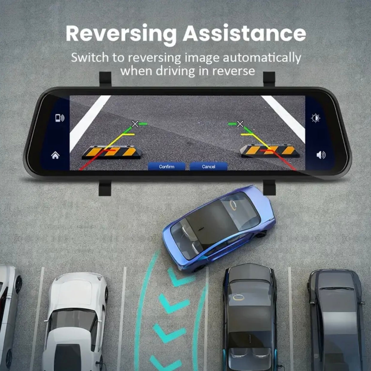 Modern Rearview Mirror