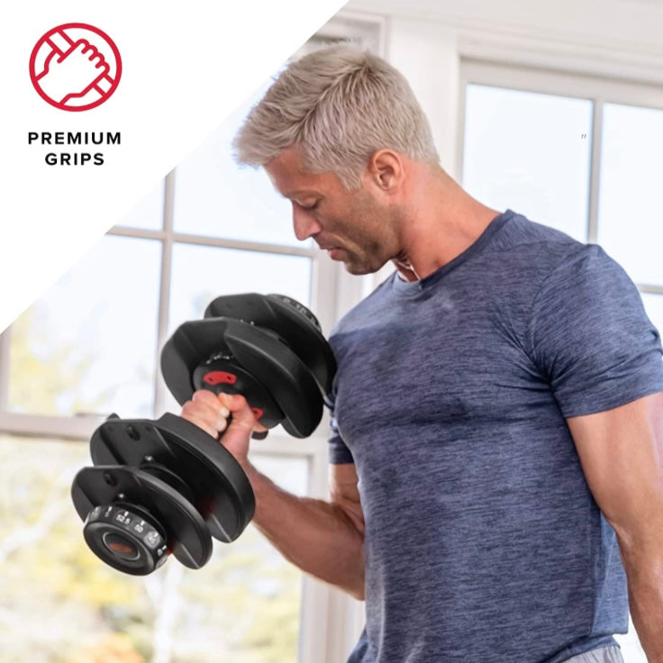 Shopify discount bowflex dumbbells